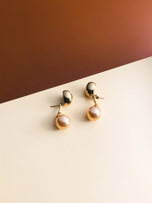 Pearl Raindrop Elegance Anti tarnish Earriings